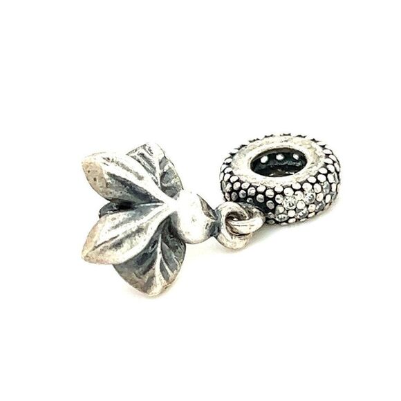 Pandora Pink Flower Dangle Charm - Picture 5 of 6
